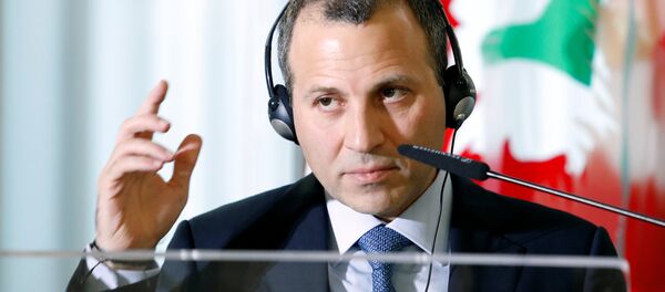 Gebran Bassil, ministro libanés de Exteriores - Sputnik Mundo