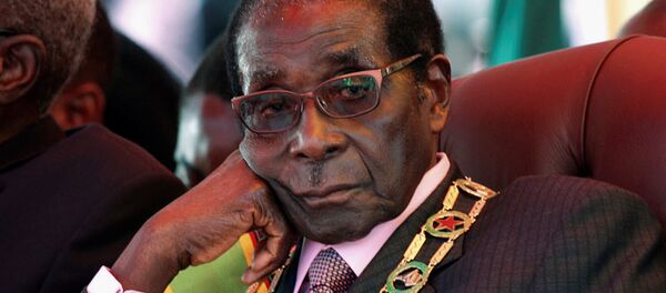 Robert Mugabe, presidente de Zimbabue - Sputnik Mundo