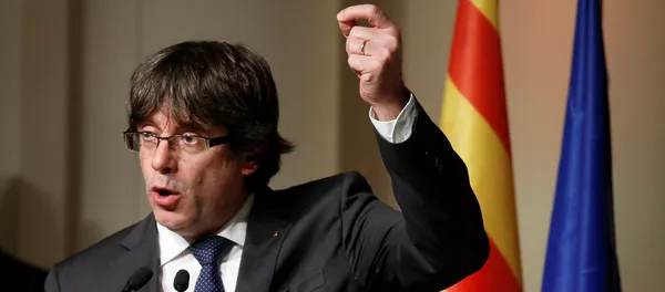 Carles Puigdemont, el expresidente del Gobierno catalán Carles Puigdemont, el expresidente del Gobierno catalán - Sputnik Mundo