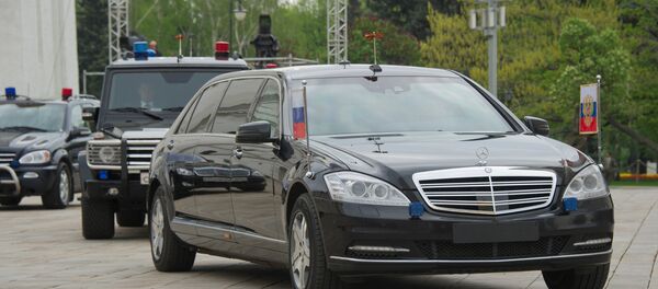 El cortejo del presidente ruso, Vladímir Putin (archivo) - Sputnik Mundo