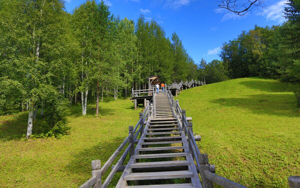 Museo Malie Koreli de arquitectura de madera, en Arjánguelsk - Sputnik Mundo
