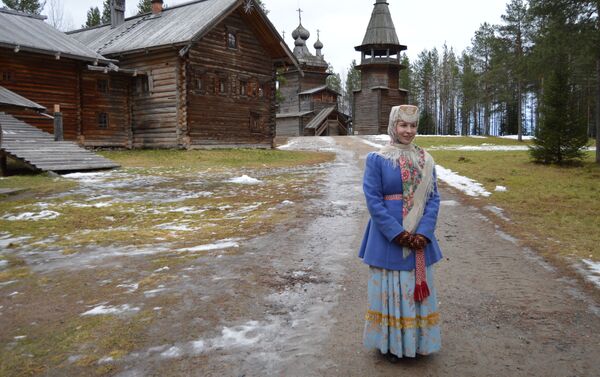 Museo Malie Koreli de arquitectura de madera, en Arjánguelsk - Sputnik Mundo