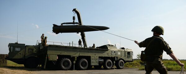 Un misil Iskander-M (archivo) - Sputnik Mundo