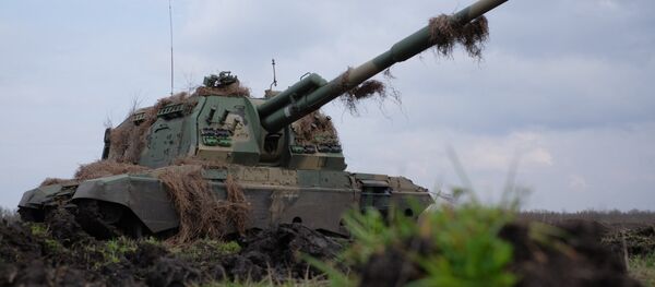 El obús autopropulsado Msta-S El obús autopropulsado Msta-S - Sputnik Mundo