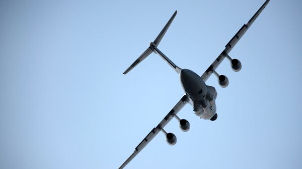 El avión de transporte Ilyushin Il-76MD-90A, prototipo del A-100 Premier - Sputnik Mundo