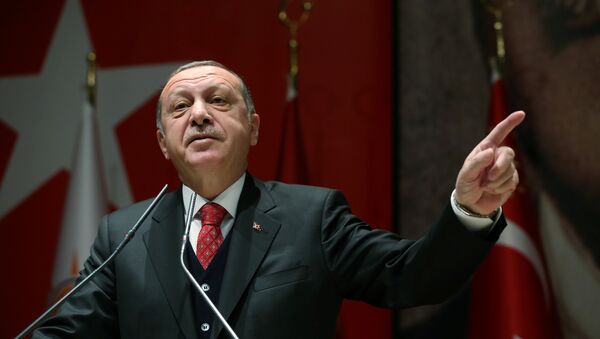 Recep Tayyip Erdogan, presidente de Turquía - Sputnik Mundo