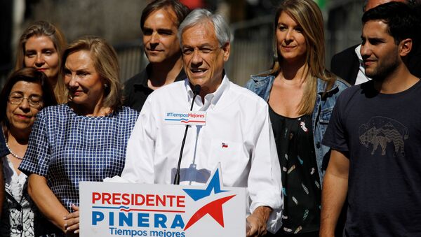 Sebastián Piñera, candidato a la presidencia y exmandatario (2010-2014) chileno - Sputnik Mundo