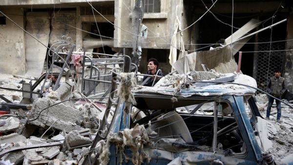 Situación en Damasco, Siria Situación en Damasco, Siria - Sputnik Mundo