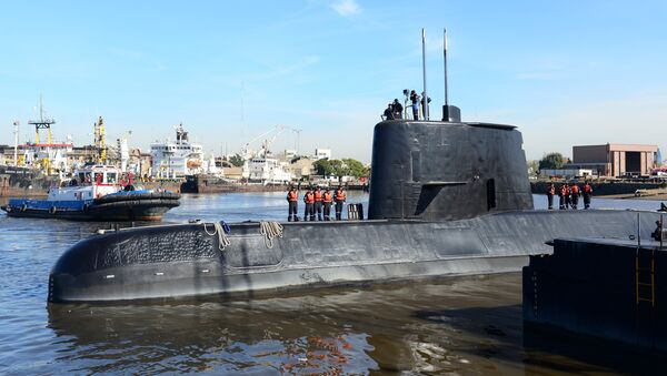 Submarino San Juan - Sputnik Mundo