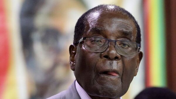 Robert Mugabe, presidente de Zimbabue - Sputnik Mundo