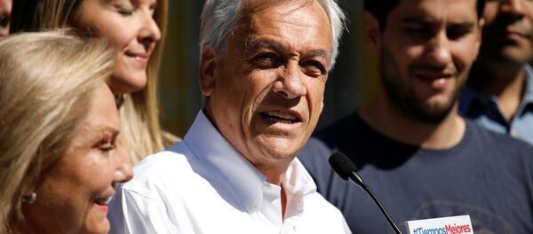 Sebastián Piñera, candidato a la presidencia y exmandatario (2010-2014) chileno - Sputnik Mundo