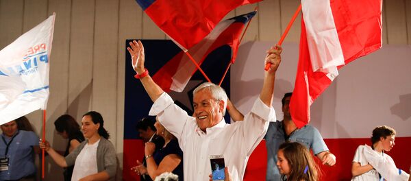 Sebastián Piñera, candidato a la presidencia y exmandatario (2010-2014) chileno - Sputnik Mundo