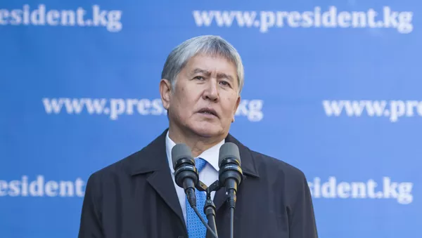 Almazbek Atambáev, presidente saliente de Kirguistán - Sputnik Mundo