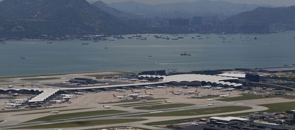 Aeropuerto internacional de Hong Kong (archivo) Aeropuerto internacional de Hong Kong (archivo) - Sputnik Mundo