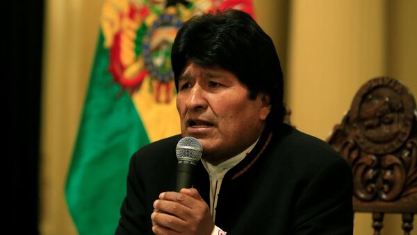 Evo Morales, presidente de Bolivia - Sputnik Mundo