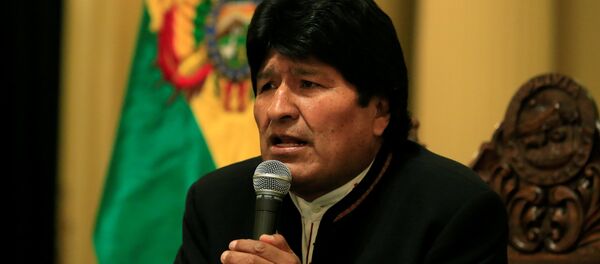Evo Morales, presidente de Bolivia - Sputnik Mundo