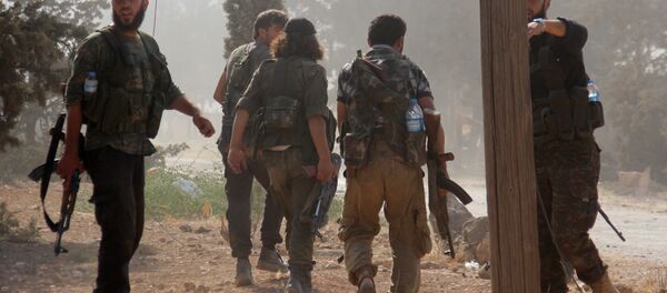 Combatientes de Frente al Nusra (archivo) - Sputnik Mundo
