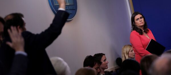 Sarah Huckabee Sanders, secretaria de Prensa de la Casa Blanca - Sputnik Mundo
