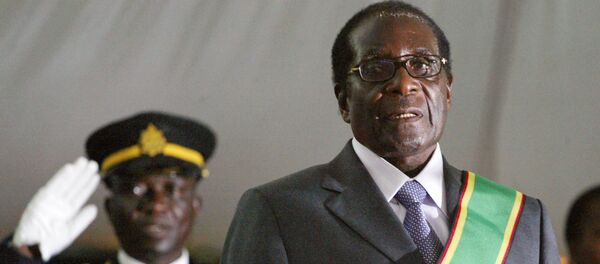 Robert Mugabe, el presidente de Zimbabue - Sputnik Mundo