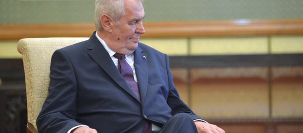 Milos Zeman, presidente de la República Checa - Sputnik Mundo