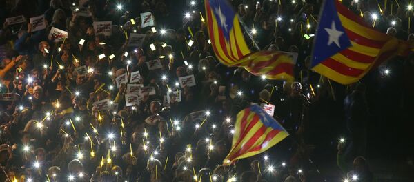 Las banderas de Cataluña - Sputnik Mundo