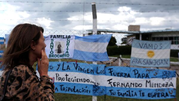 Desaparición del submarino San Juan en Argentina - Sputnik Mundo