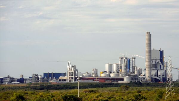 Planta de celulosa de UMP en Uruguay - Sputnik Mundo