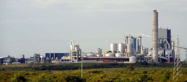 Planta de celulosa de UMP en Uruguay Planta de celulosa de UMP en Uruguay - Sputnik Mundo