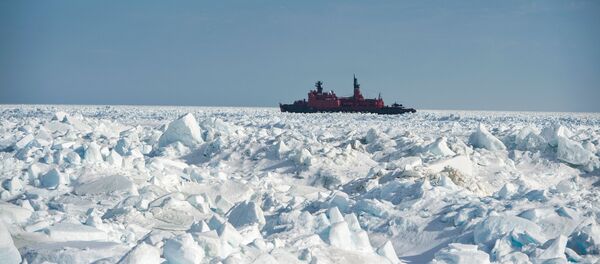 Un rompehielos ruso (imagen referencial) - Sputnik Mundo