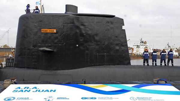 Submarino ARA San Juan (archivo) - Sputnik Mundo