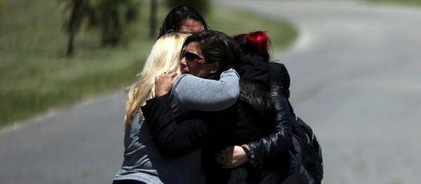 Familiares de la tripulación del submarino ARA San Juan de la Armada argentina - Sputnik Mundo