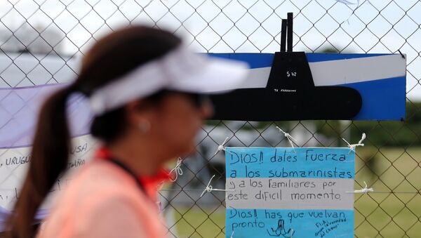 Desaparición del submarino San Juan en Argentina - Sputnik Mundo