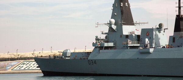 HMS Diamond, destructor de la Marina Real británica HMS Diamond, destructor de la Marina Real británica - Sputnik Mundo