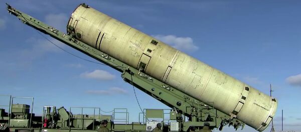 Пуск модернизированной противоракеты системы ПРО на полигоне Сары-Шаган Пуск модернизированной противоракеты системы ПРО на полигоне Сары-Шаган - Sputnik Mundo