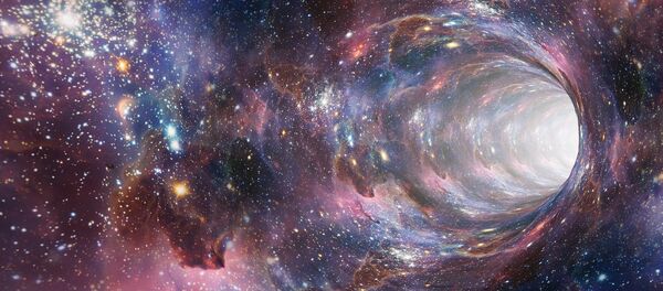 Agujero de gusano (imagen referencial) - Sputnik Mundo