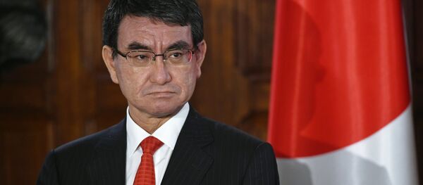 Taro Kono, ministro de Asuntos Exteriores de Japón - Sputnik Mundo