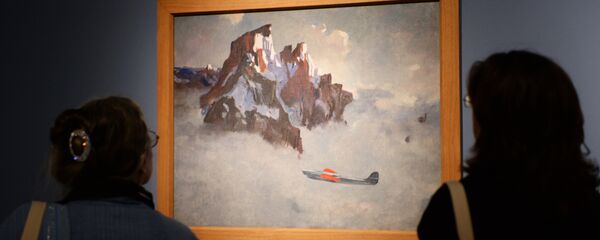 Una obra del pintor ruso Aleksander Deineka Una obra del pintor ruso Aleksander Deineka - Sputnik Mundo