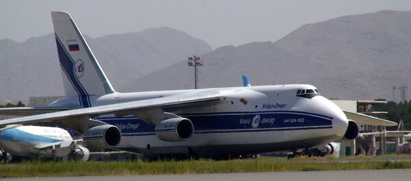 Avión de transporte ruso An-124 - Sputnik Mundo