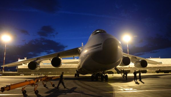 Avión de transporte ruso An-124 Avión de transporte ruso An-124 - Sputnik Mundo
