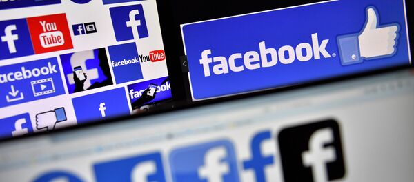 Logo de Facebook - Sputnik Mundo