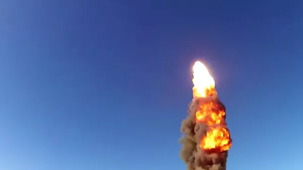 Lanzamiento de un misil desde Sari Shagán (Kazajistán) - Sputnik Mundo