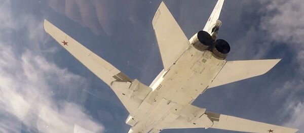 El bombardero ruso Tu-22M3 (archivo) - Sputnik Mundo