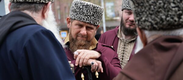 Ramzán Kadírov, líder de la república rusa de Chechenia - Sputnik Mundo