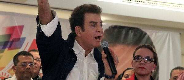 Salvador Nasralla, el candidato presidencial hondureño por el partido Alianza de la Oposición Salvador Nasralla, el candidato presidencial hondureño por el partido Alianza de la Oposición - Sputnik Mundo