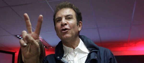 Salvador Nasralla, el candidato presidencial hondureño por el partido Alianza de la Oposición - Sputnik Mundo