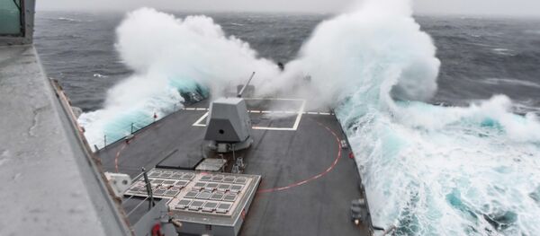 El destructor USS James Williams El destructor USS James Williams - Sputnik Mundo