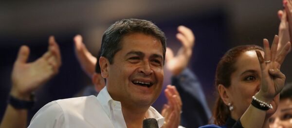 Juan Orlando Hernández, presidente de Honduras - Sputnik Mundo