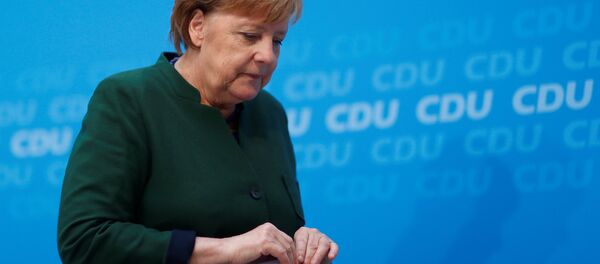 Angela Merkel, la canciller federal alemana - Sputnik Mundo