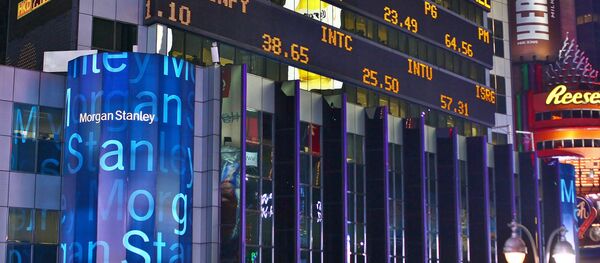 Edificio del banco Morgan Stanley Edificio del banco Morgan Stanley - Sputnik Mundo