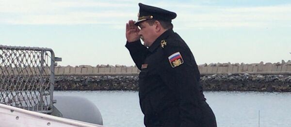 El jefe del grupo de los rescatistas militares rusos, capitán Serguéi Bashmakóv - Sputnik Mundo